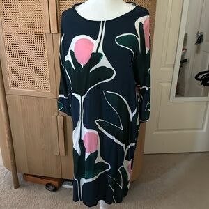 Variety Hour Silk Swing Dress Protea Size Large - Used